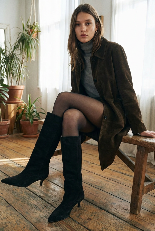 Noémie – Bottes Santiags Hautes