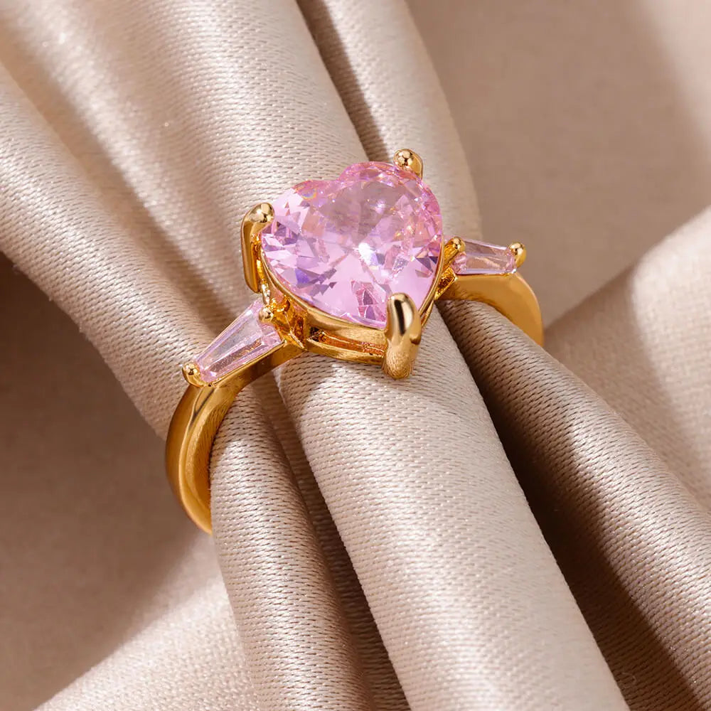 Bague Coeur d'Aurora