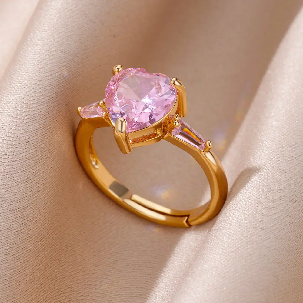 Bague Coeur d'Aurora