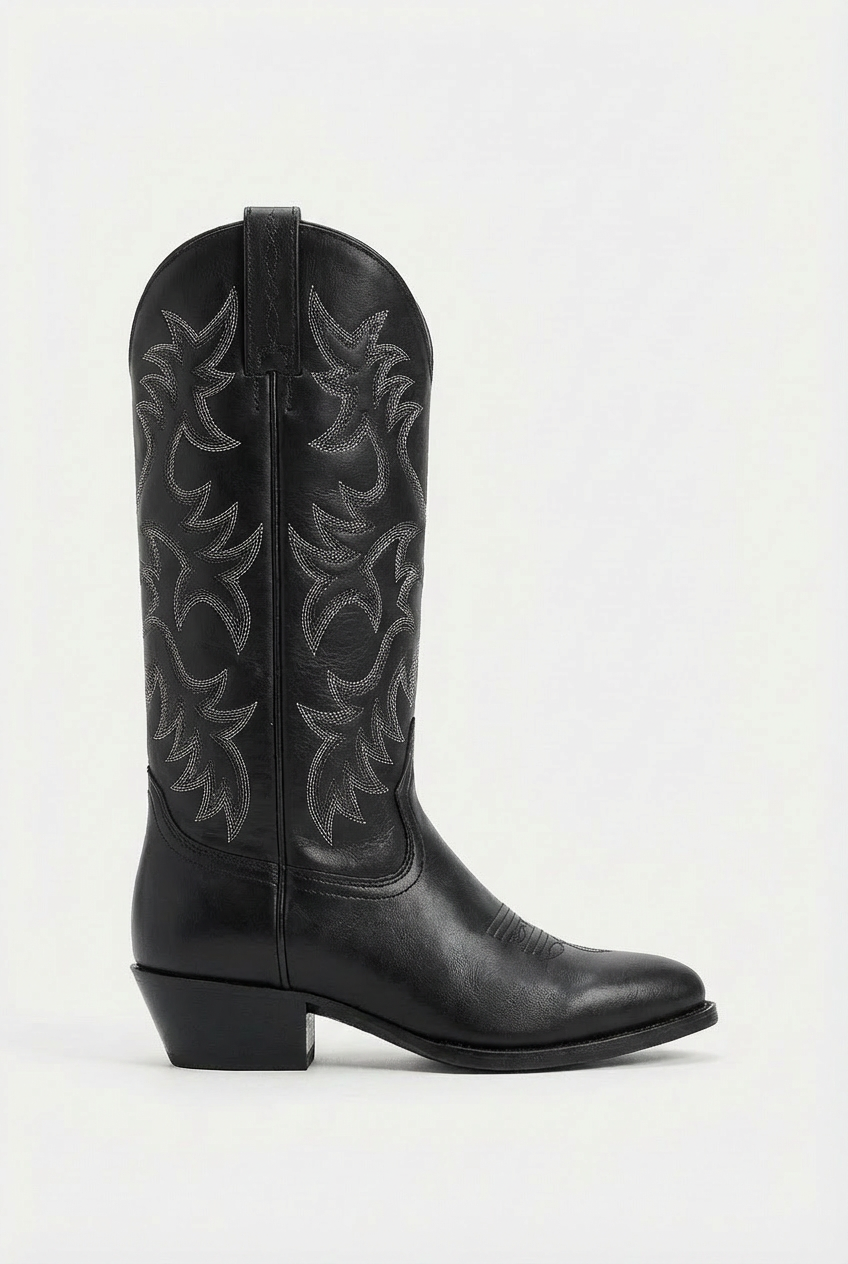 Juliette Bottes Santiags Cuir