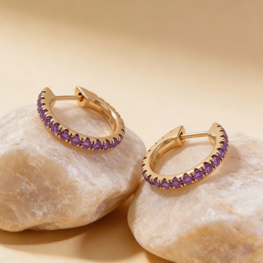 Boucle d'Oreille Or Ronde