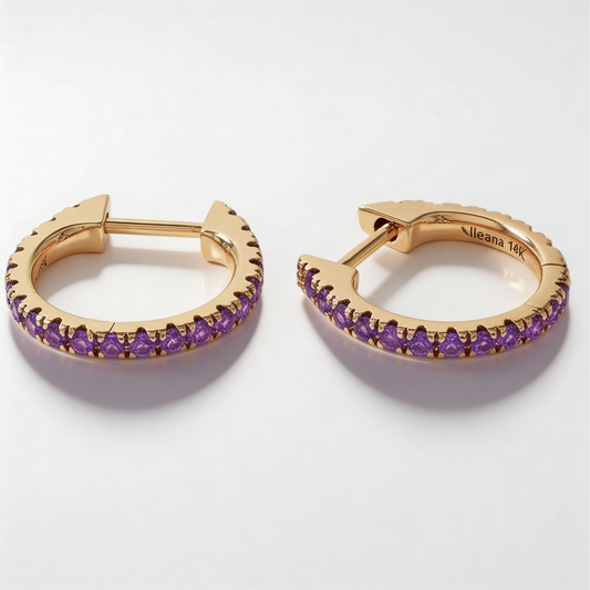 Boucle d'Oreille Or Ronde