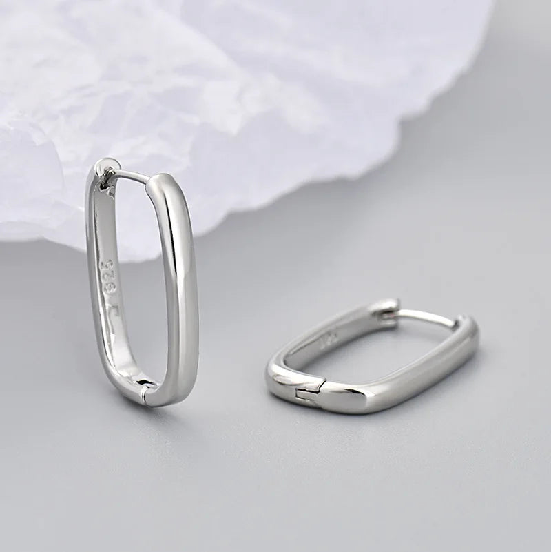 Simple Double Circle Metal Copper Earrings For Women Daily Date Jewelry Accessories New Gifts Friendship Birthday Hot Sale