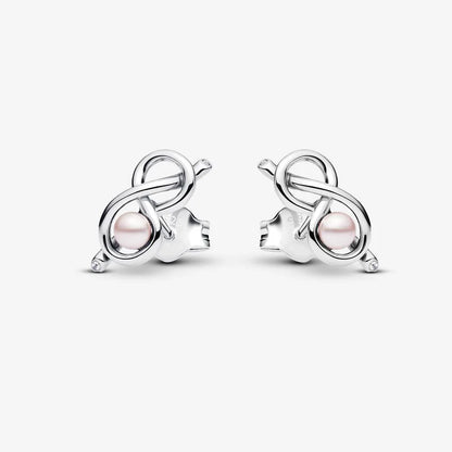 New Original 925 Sterling Silver Pearl Set Charms Ring Heart Earrings Beads Romantic Pendant Fit Bracelets Necklace Jewelry Gift