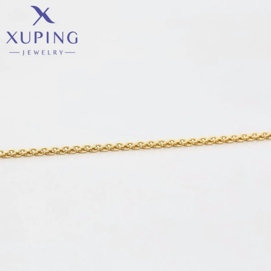 Xuping Jewelry Trendy Exquisite Elegant Style Women's Bracelets Light Gold Color Birthday Christmas Girl Gift X000979197