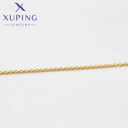 Xuping Jewelry Trendy Exquisite Elegant Style Women's Bracelets Light Gold Color Birthday Christmas Girl Gift X000979197