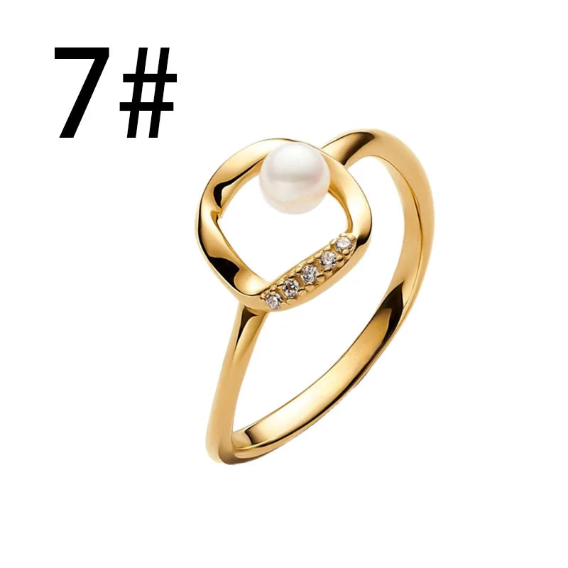 New Original 925 Sterling Silver Pearl Set Charms Ring Heart Earrings Beads Romantic Pendant Fit Bracelets Necklace Jewelry Gift