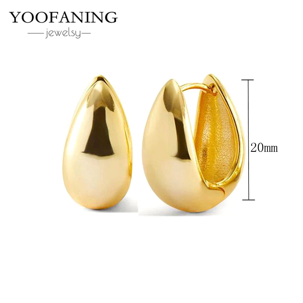 2025 New  925 Sterling Silver Needle Classic Retro Gold and Silver Ring Shaped Women's Large Earrings Party Luxury Jewelry Gifts