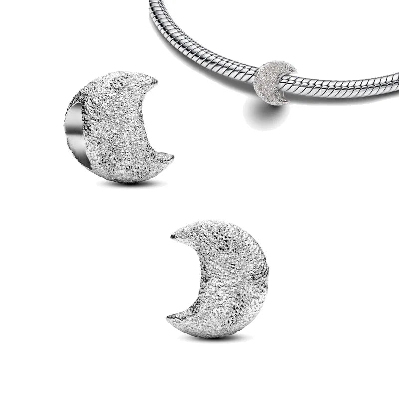 New 14K Gold Plated 925 Silver Flower Mushroom Charms Shell Bead DIY Fit Rose In Bloom Bracelets Necklace Women Jewelry Gift