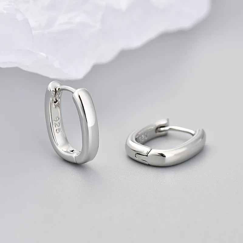 Simple Double Circle Metal Copper Earrings For Women Daily Date Jewelry Accessories New Gifts Friendship Birthday Hot Sale