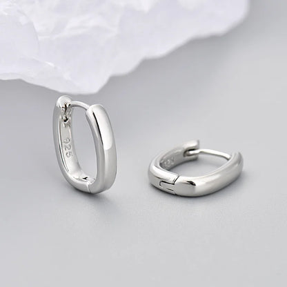 Simple Double Circle Metal Copper Earrings For Women Daily Date Jewelry Accessories New Gifts Friendship Birthday Hot Sale