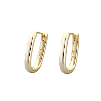 Simple Double Circle Metal Copper Earrings For Women Daily Date Jewelry Accessories New Gifts Friendship Birthday Hot Sale