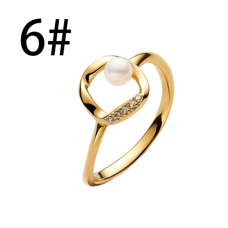 New Original 925 Sterling Silver Pearl Set Charms Ring Heart Earrings Beads Romantic Pendant Fit Bracelets Necklace Jewelry Gift