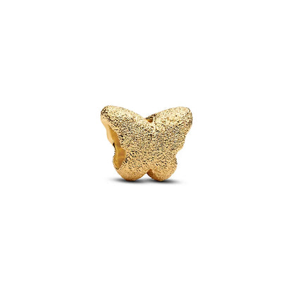 New 14K Gold Plated 925 Silver Flower Mushroom Charms Shell Bead DIY Fit Rose In Bloom Bracelets Necklace Women Jewelry Gift