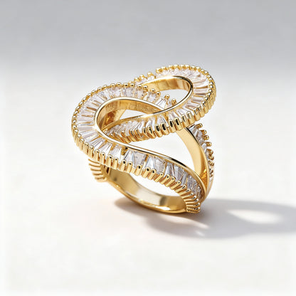 Bague Élégance Serpentine